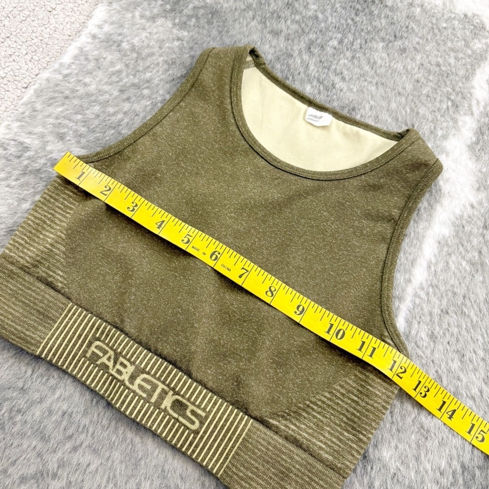 Fabletics Seamless Low Impact Sport Stripe Bra XS - Picture 9 of 9